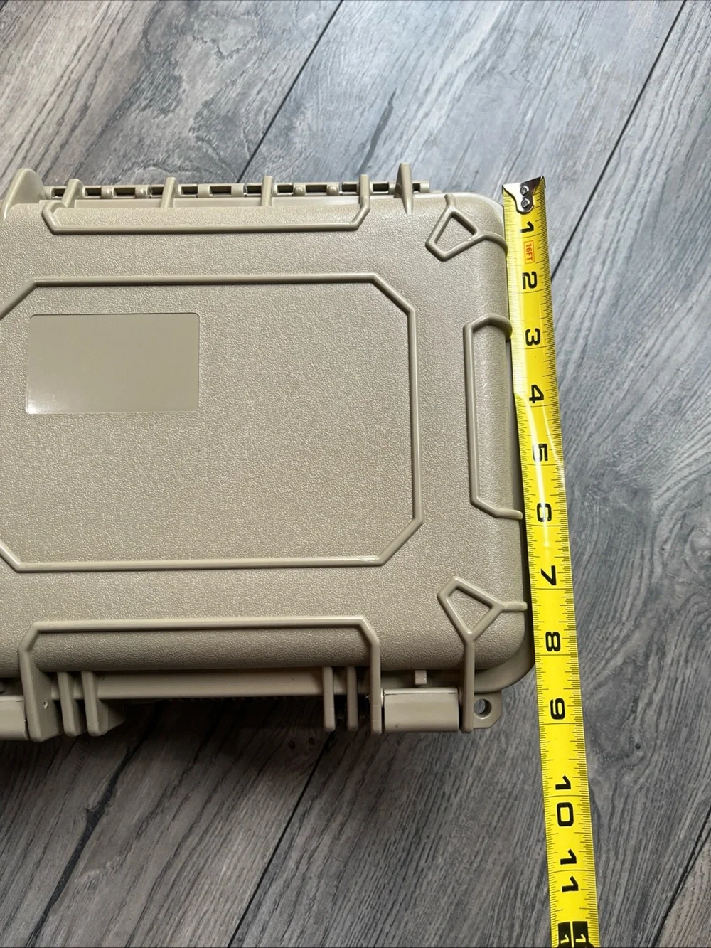 1184 Small Waterproof Hard Case - Black 11” open box